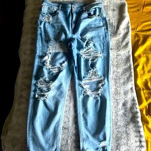 American Eagle Mom Jeans (Stretch) 14 REGULAR